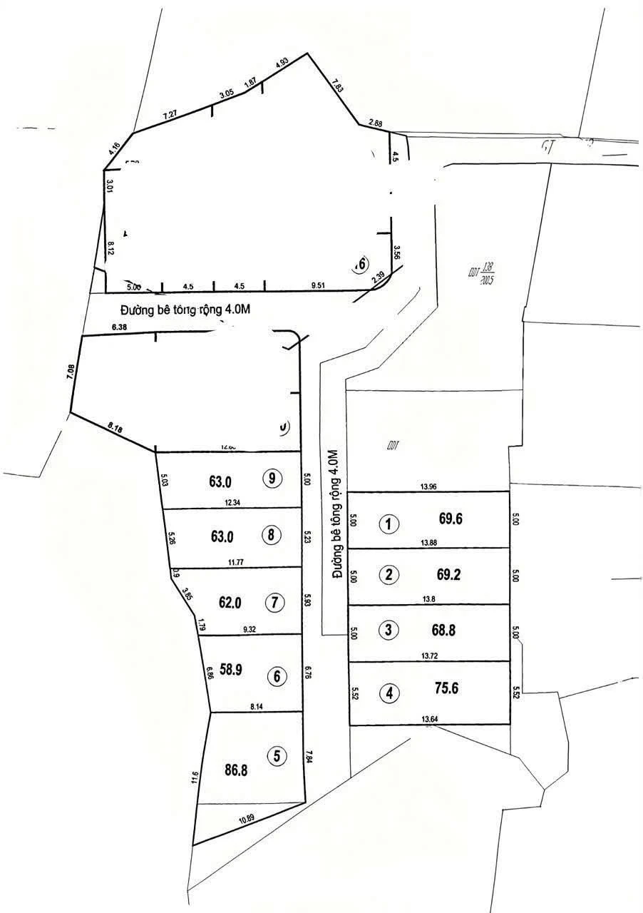 Bán đất ngõ 8 Việt Hưng 86,9m² từ 600 triệu - Ảnh 1