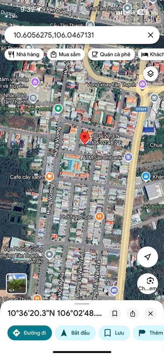 Bán đất 96.8m² mặt tiền 5m, thị trấn Tân Thạnh, Long An - Ảnh thu nhỏ 3
