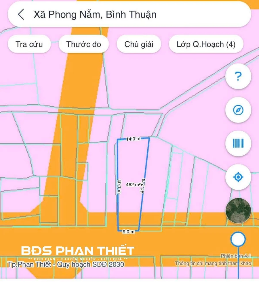 Bán lô góc 2 mặt tiền Phạm Thị Ngư 460 m², Phan Thiết - Ảnh thu nhỏ 2