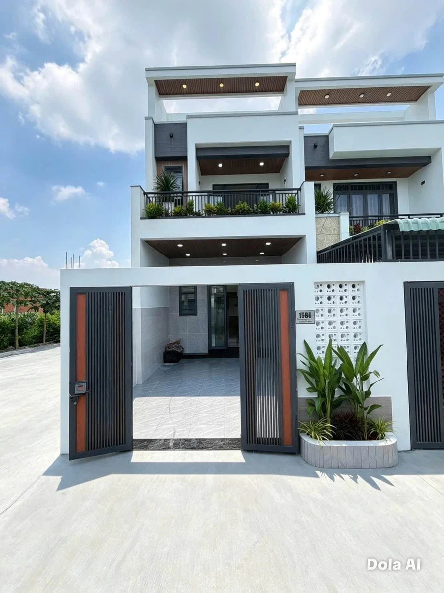 Bán nhà 1 trệt 1 lầu 115m² Bình Chánh 2 tỷ 950 - Ảnh 1