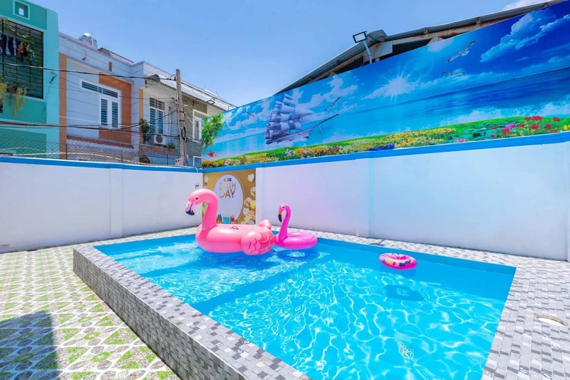 Cho thuê biệt thự Vũng Tàu 300m², 4PN hồ bơi riêng 15tr/tháng