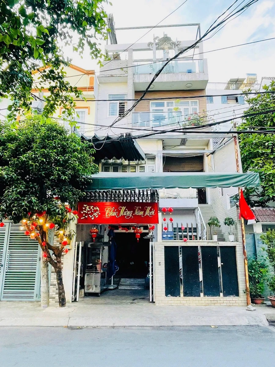 Bán nhà 4 tầng 120m2, 5PN, hẻm 12m Dương Quảng Hàm, Gò Vấp - Ảnh 1