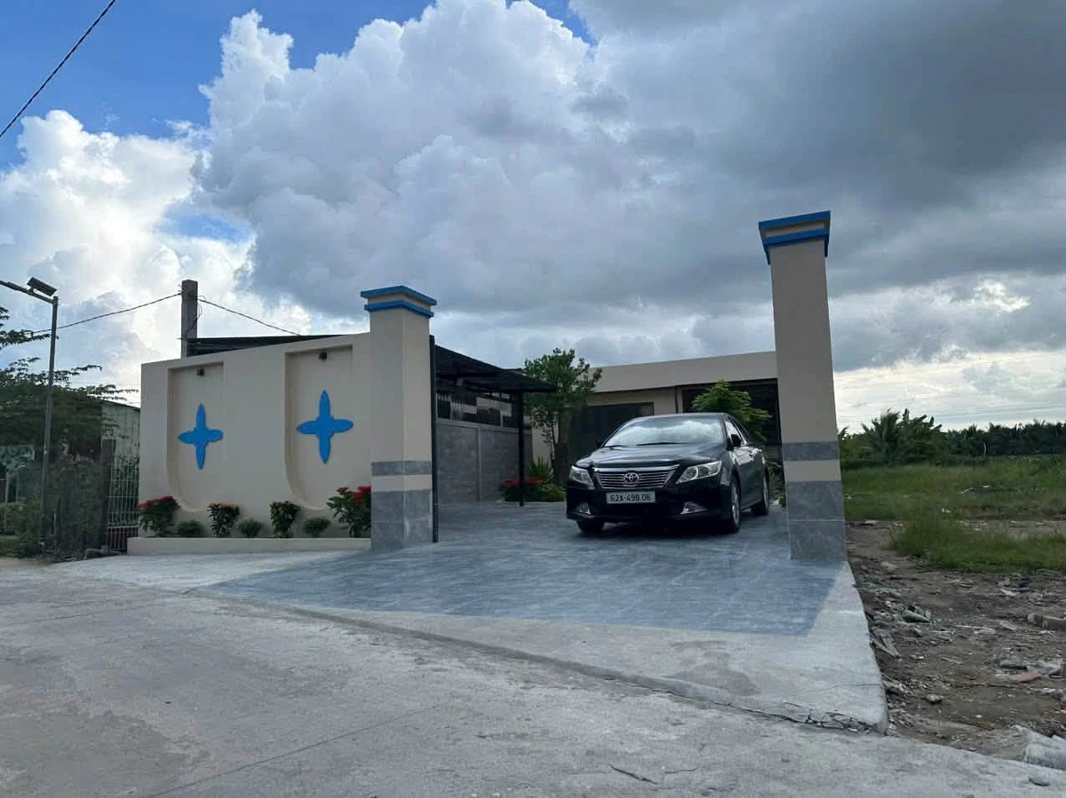Bán nhà vườn 450m² 2 phòng ngủ Bình Lục Tây Ninh 2 tỷ 290 triệu - Ảnh 1