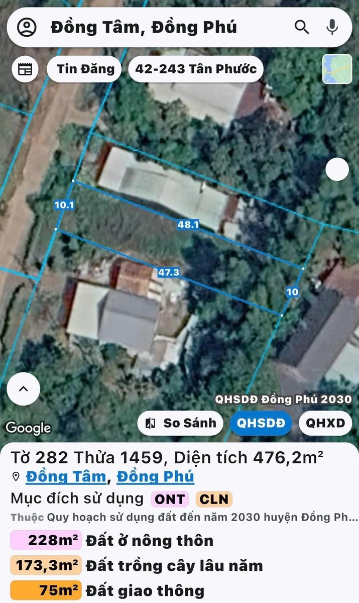 Bán đất Tân Phước, Bình Tân 480m2, 5 tỷ - Ảnh thu nhỏ 4
