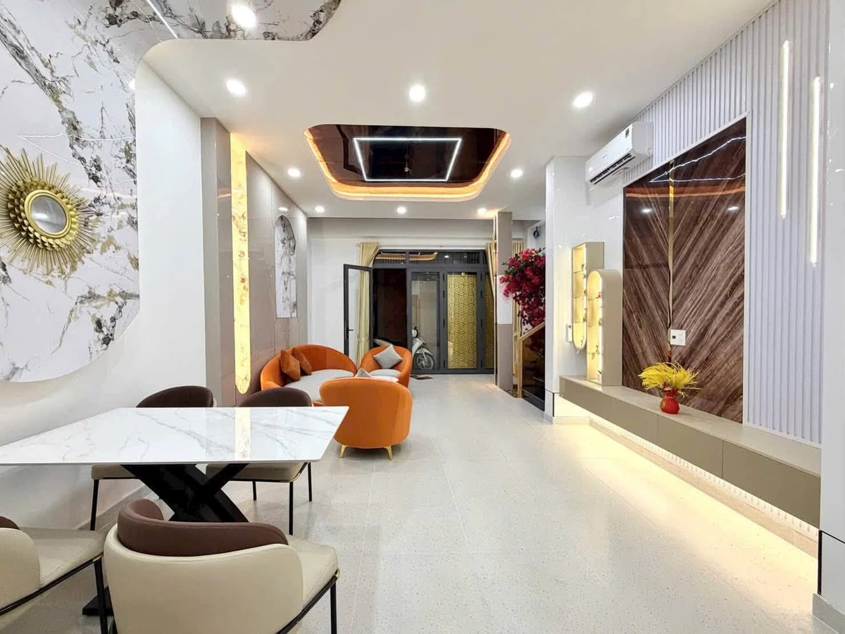 Bán nhà 3 tầng full nội thất 64m2, 4PN, hẻm Nơ Trang Long, Bình Thạnh, giá 7,05 tỷ - Ảnh thu nhỏ 3