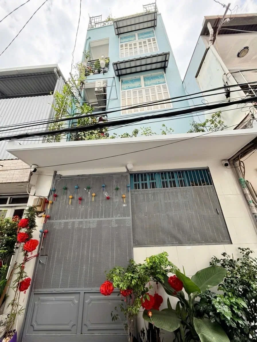 Bán nhà 4 tầng 35m2 Âu Cơ gần Bàu Cát, Tân Bình, giá 4 tỷ - Ảnh thu nhỏ 2