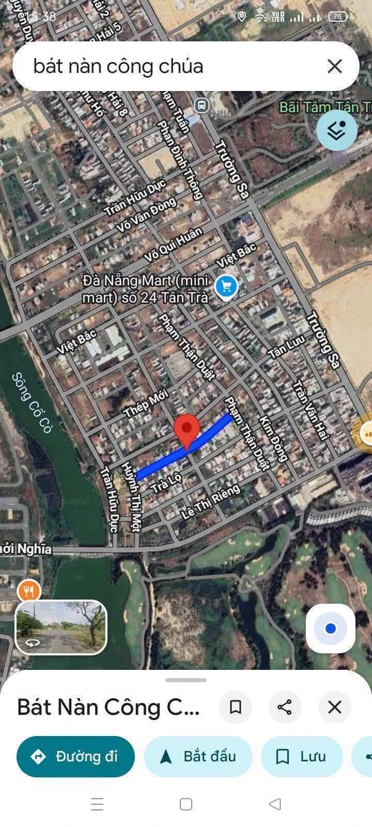 Bán đất 100m² Bát Nàn Công Chúa Biển Tân Trà Đà Nẵng - Ảnh 1