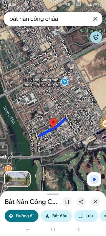 Bán đất 100m² Bát Nàn Công Chúa Biển Tân Trà Đà Nẵng