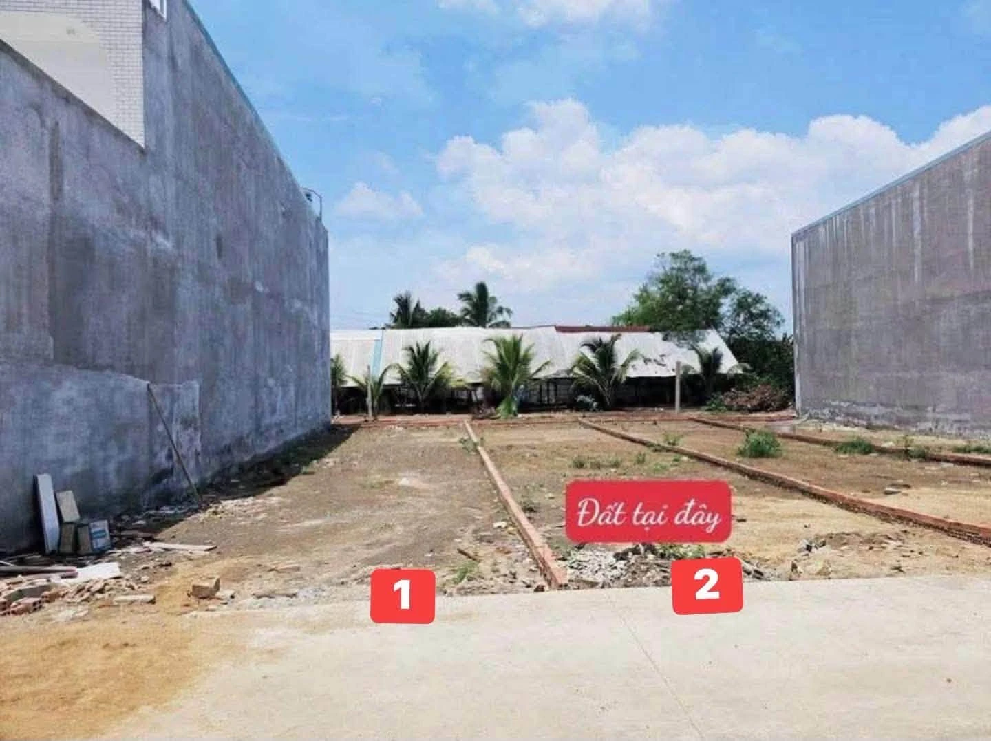 Bán đất 100m² Sông Trầu, Đồng Nai, 890 triệu - Ảnh 1