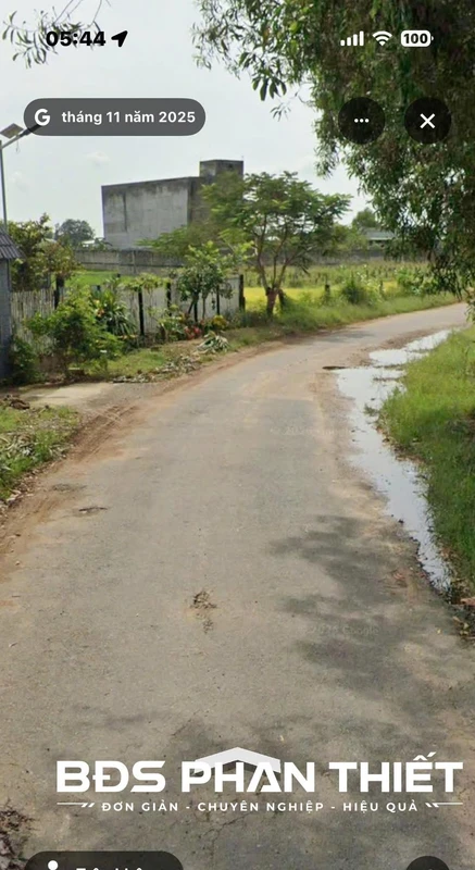 Bán đất mặt tiền Hàm Chính 1.360 m² Phan Thiết