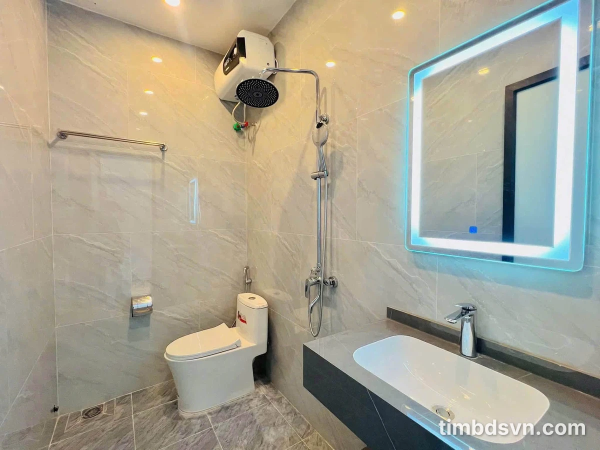 Cho thuê nhà 4 tầng 4PN 60m2 Thiên Lôi, 15 triệu/tháng - Ảnh thu nhỏ 5