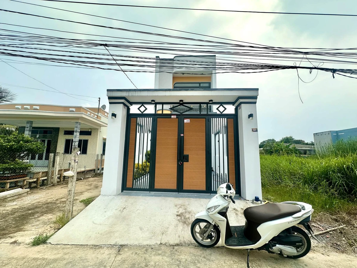 Bán nhà mặt tiền ô tô 1 trệt 1 lầu 4.5x25m, 3PN, sổ hồng riêng tại Mỹ Lộc, Cần Giuộc - Ảnh thu nhỏ 4