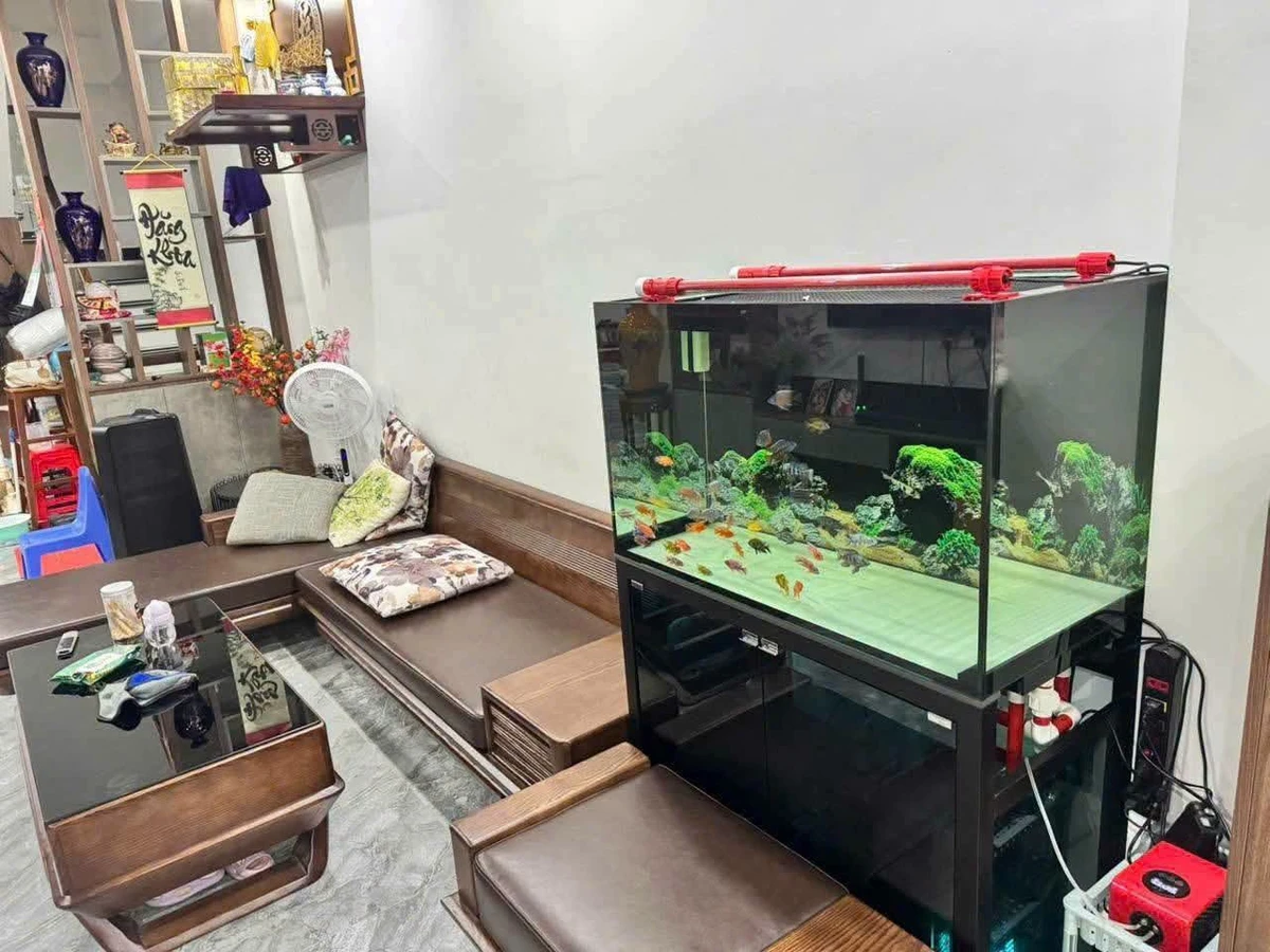 Bán nhà 4 tầng 64m2 4 phòng ngủ Lũng Hoa Hóc Môn - Ảnh thu nhỏ 3
