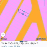 Bán đất Thanh Sơn C Hòa Long, Bà Rịa (nay phường Tam Long) 138m2 giá 2,4 tỷ - Ảnh thu nhỏ 3