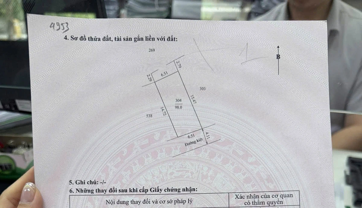 Bán lô đất 98m2 Tây Thượng, Mỹ Thượng, Huế - Ảnh thu nhỏ 4
