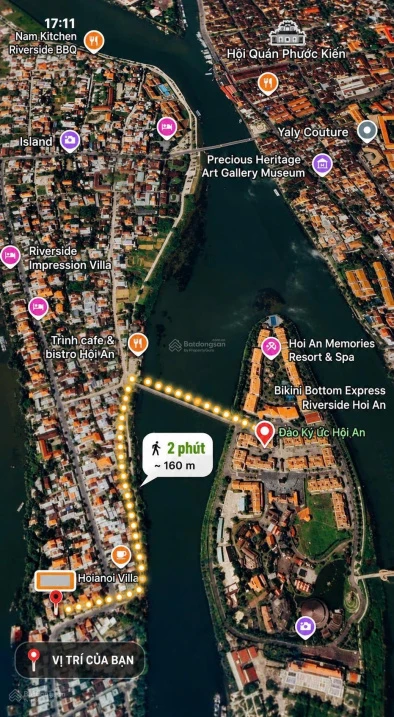 View sông Cẩm Nam Hội An 401m2 full thổ cư - 2 phút Phố cổ Hội An và Đảo Ký ức. Chính chủ giá tốt - Ảnh thu nhỏ 3