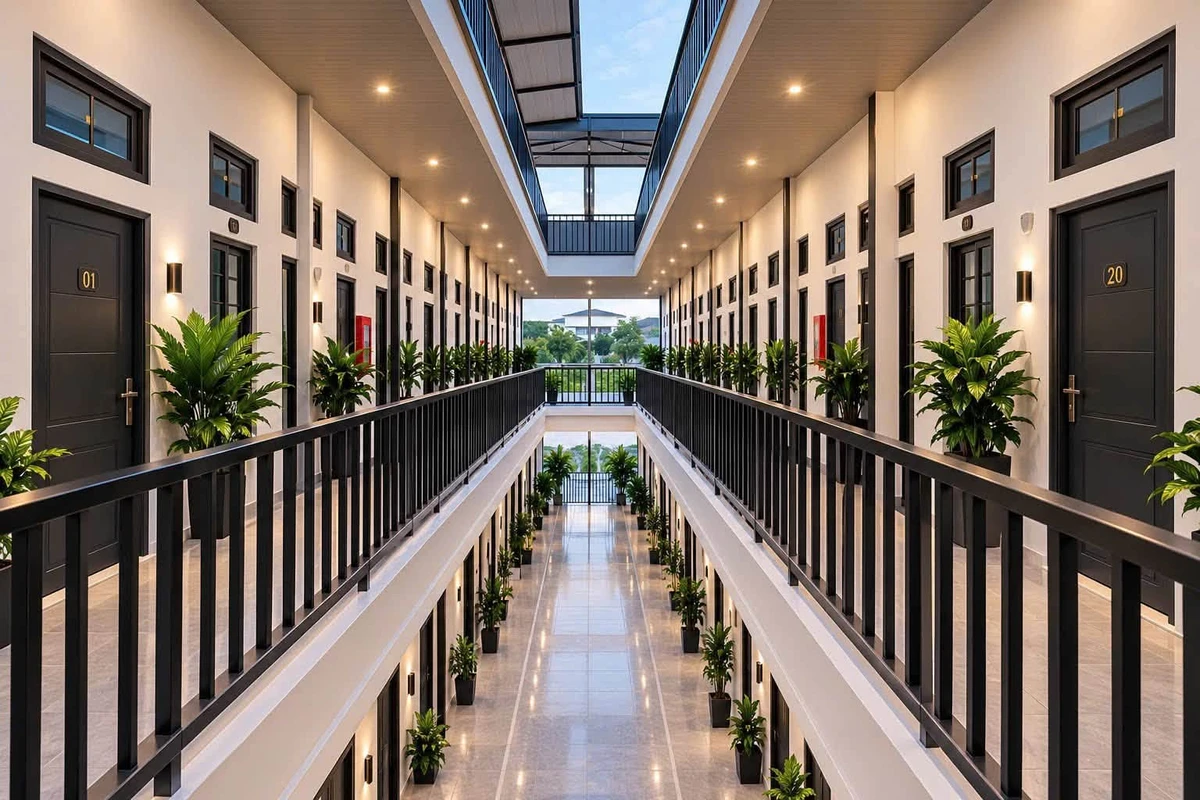 Bán căn hộ dịch vụ cao cấp 200m2 20 phòng Bình An Mới - Ảnh thu nhỏ 2
