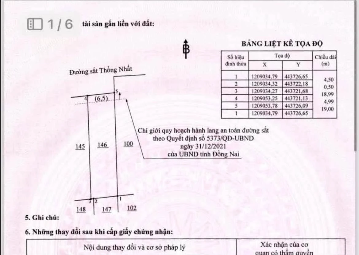 Bán đất Xuân Bình cũ, Long Khánh, 95m² – 1,1 tỷ - Ảnh 1