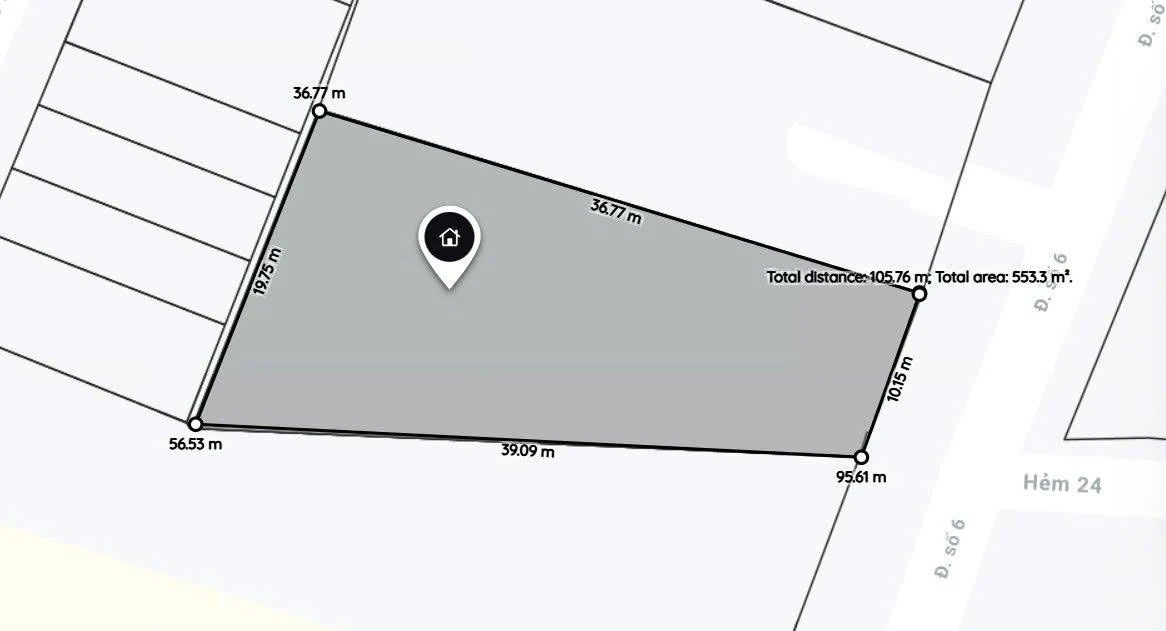Bán nhà mặt tiền Số 6 Linh Chiểu, Thủ Đức 496m² - Ảnh thu nhỏ 3