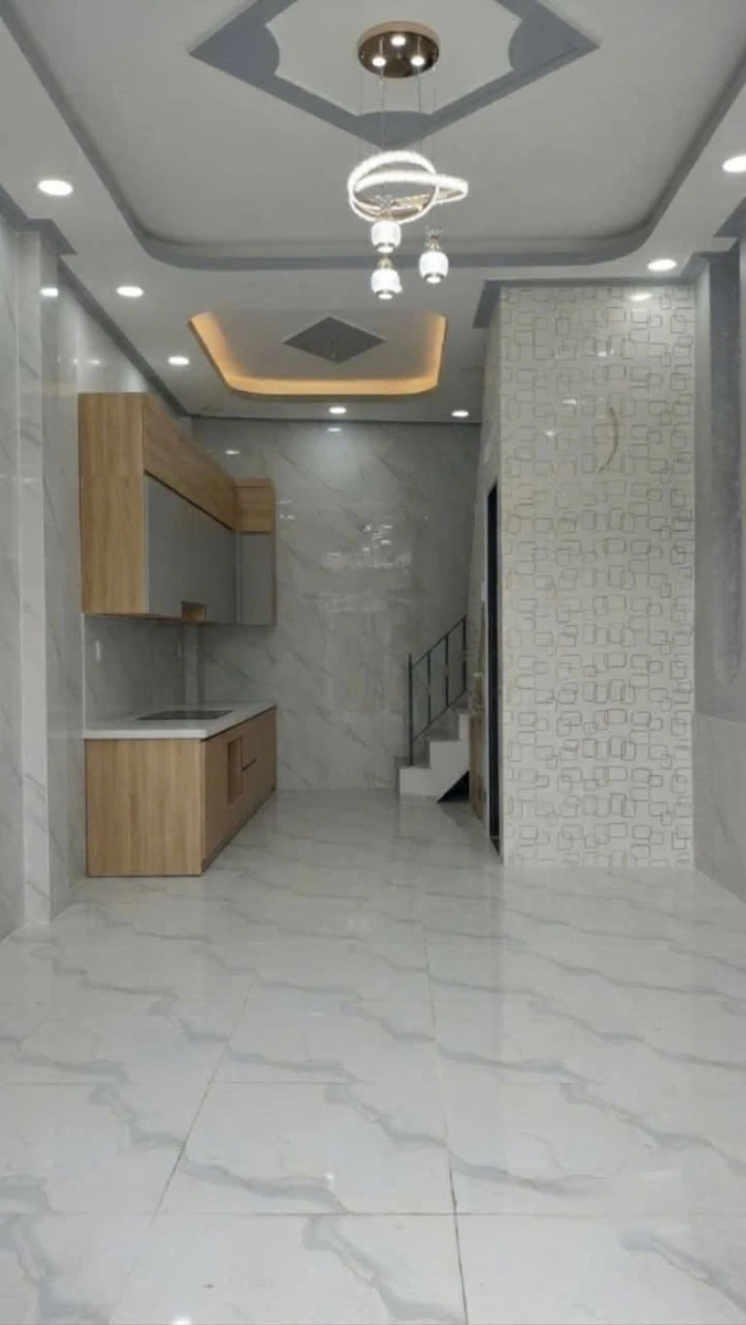 Bán nhà 1 trệt 1 lầu 3,7x8m 2PN 2WC giá 3,39 tỷ tại Bình Trị Đông, Bình Tân - Ảnh thu nhỏ 2