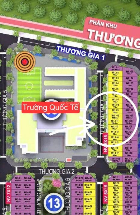 Một lô view đối diện Trường Học Quốc Tế. Giá F0 - DA Thành Đông Metropolis - Ảnh thu nhỏ 2