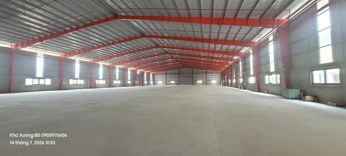 Cho thuê nhà xưởng 3840m2 tại KKT Nhơn Hội, 35k/m2 - Ảnh thu nhỏ 5