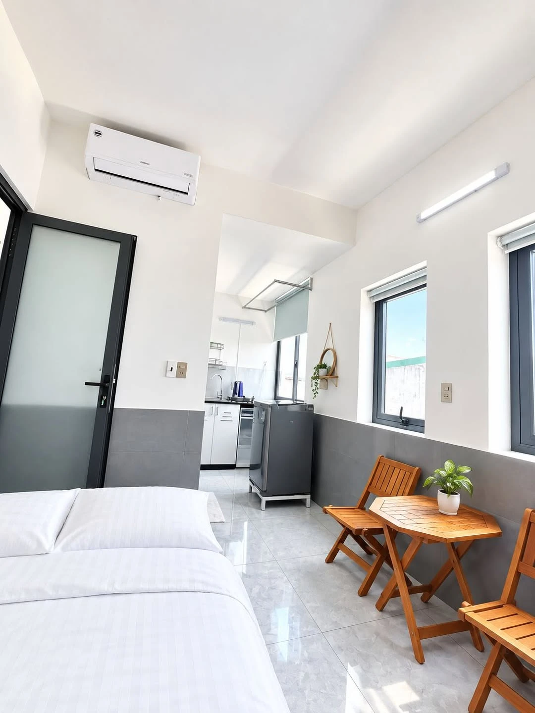 Cho thuê căn hộ studio 20-25m2 nội thất mới Vũng Tàu 4 triệu - Ảnh 1