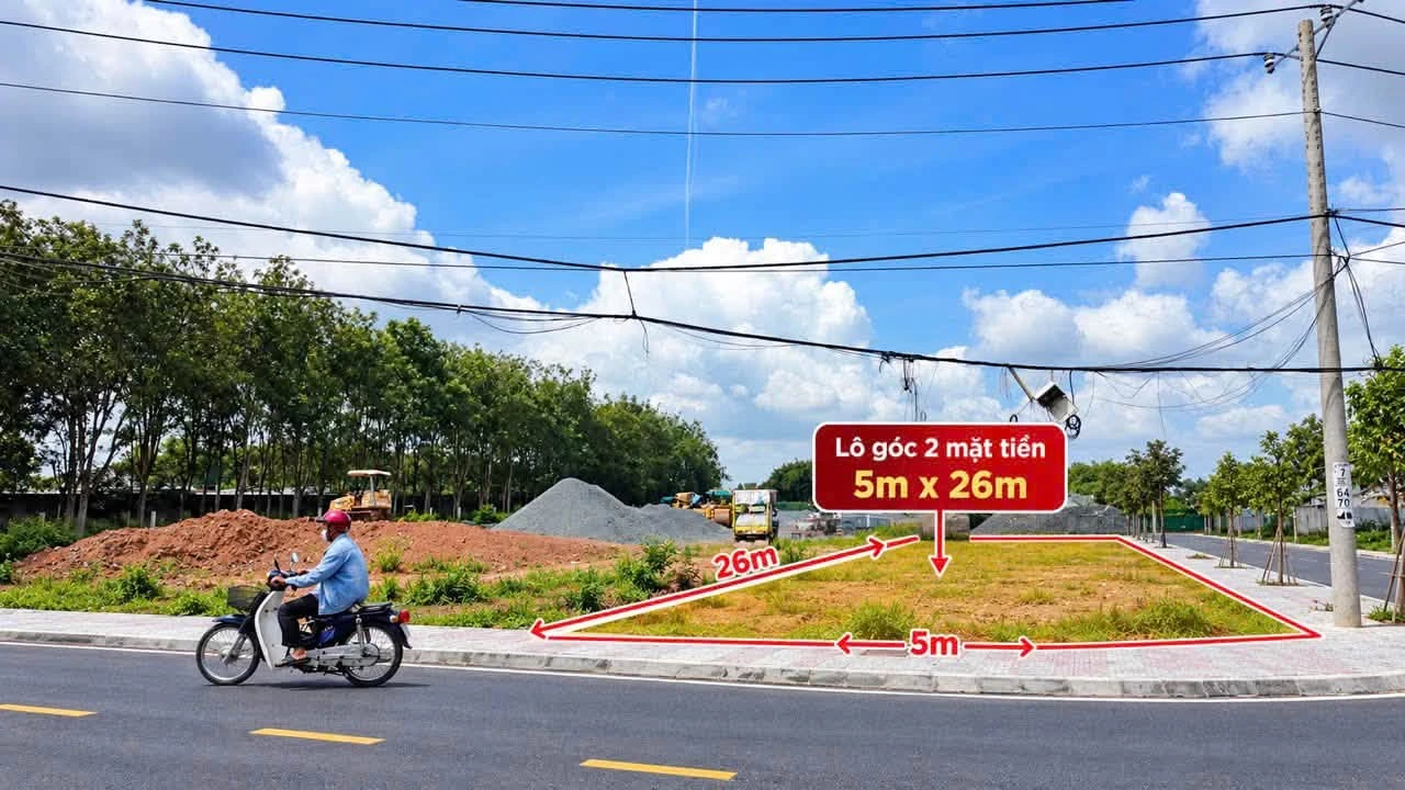 Bán đất lô góc 2 mặt tiền 122m2 gần UBND Phường Tân Triều, Biên Hòa, Đồng Nai - Ảnh 1