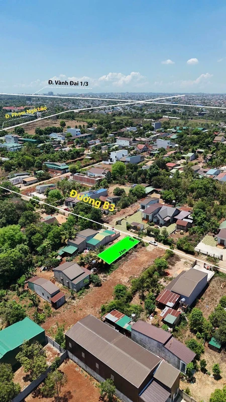 Bán đất mặt tiền A3 150m2 tại Buôn Ma Thuột 1 tỷ 780 triệu