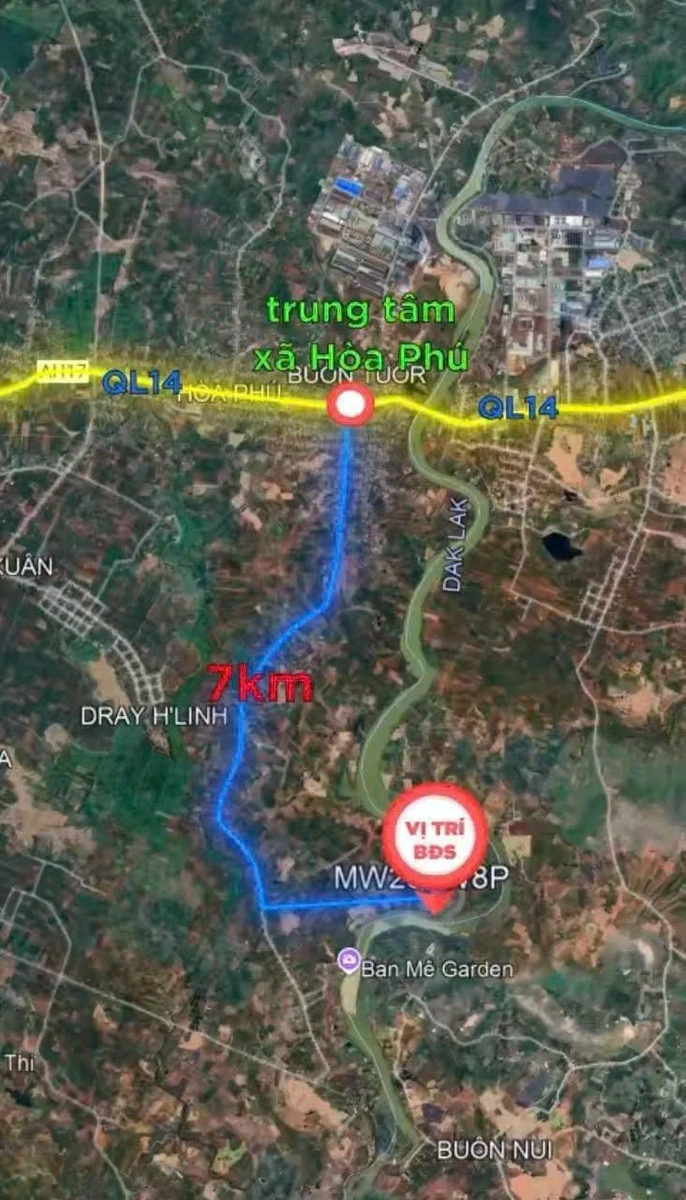 Bán đất nền 550-800m2 sổ hồng mặt tiền, Đắk Lắk - Ảnh thu nhỏ 3