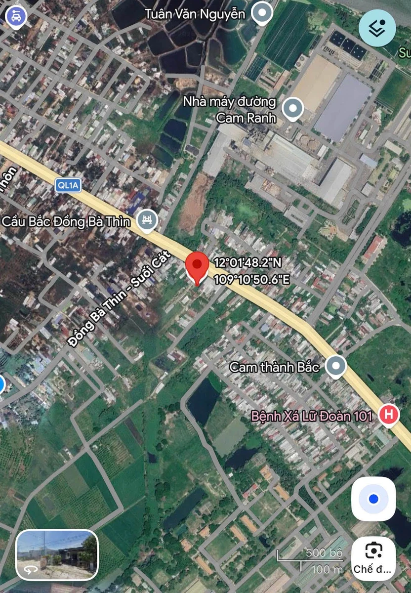 Bán đất mặt tiền Quốc Lộ 1A Cam Thành Bắc 336m2, giá 3 tỷ - Ảnh thu nhỏ 2