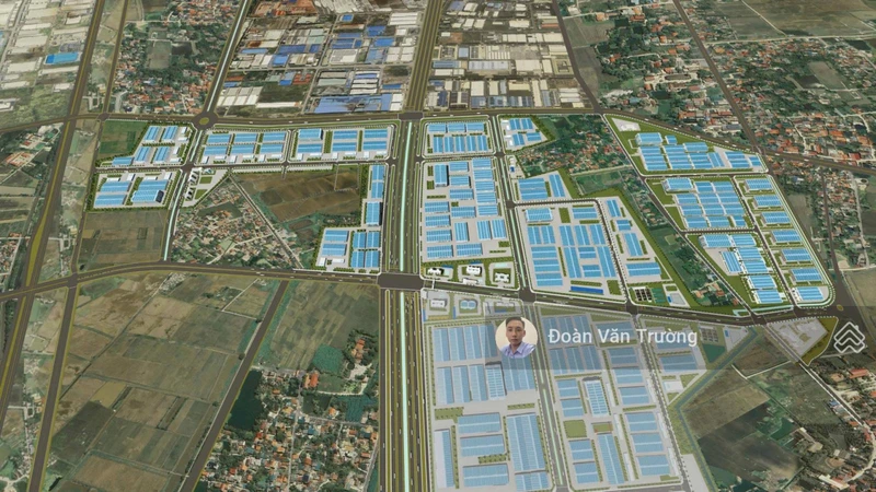 Bán đất CN XD nhà máy tại KCN Đồng Văn 5 Phường Duy Tiên - Ninh Bình. DT 0,6ha