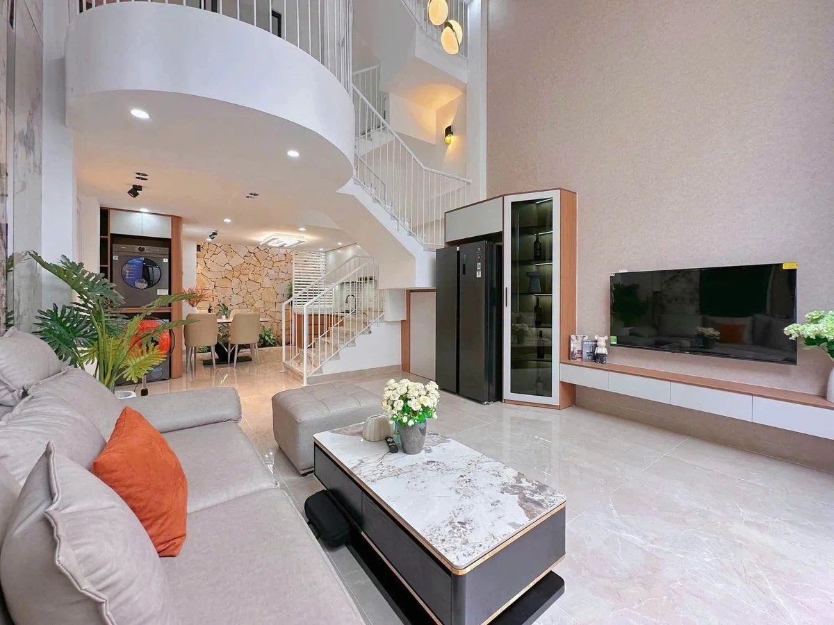 Bán nhà 3 tầng mới xây 55m2 kiệt 3m đường Trần Cao Vân, Thanh Khê, Đà Nẵng - Ảnh thu nhỏ 4