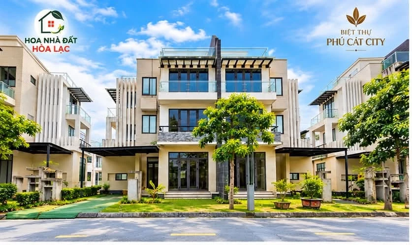 Bán biệt thự Phú Cát City Hòa Lạc 183m² 15 tỷ - Ảnh thu nhỏ 2