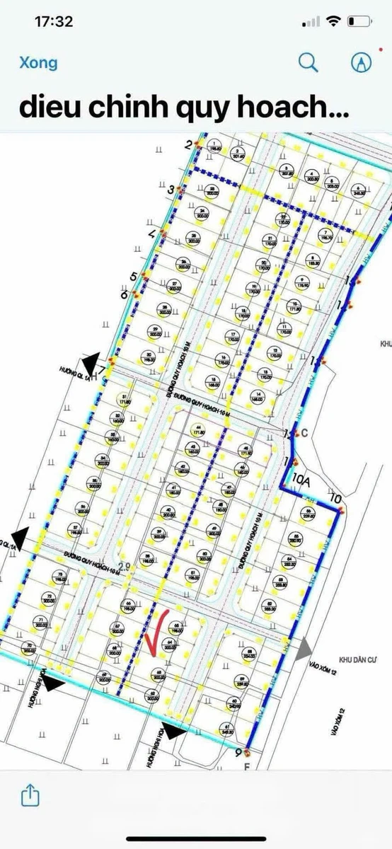 Bán đất xây phòng trọ Nghi Thuận 200m2 đối diện WHA - Ảnh thu nhỏ 2