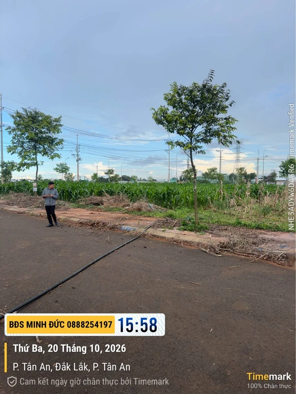 Bán đất tái định cư TDP 12 Buôn Ma Thuột 132m²
