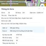 Bán đất Cẩm Lâm Khánh Hòa 6926m² giá 1,5 triệu/m² - Ảnh thu nhỏ 2