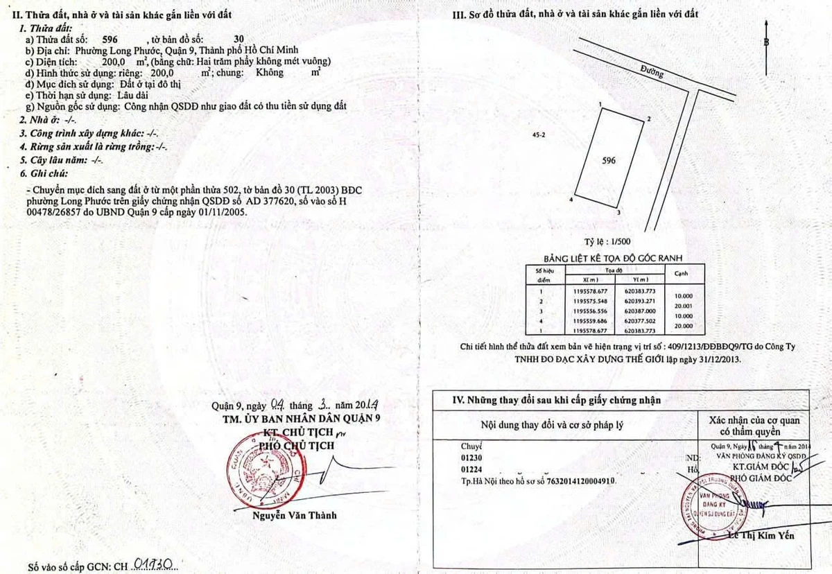 Bán đất góc 2 mặt đường Long Phước 1.469m² - 17,6 tỷ - Ảnh thu nhỏ 4