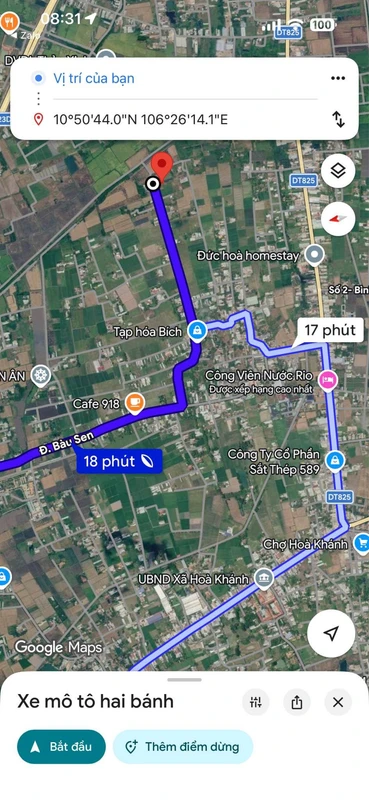 Bán lô đất 150m² thổ cư 100% tại Hoà Khánh, Tây Ninh