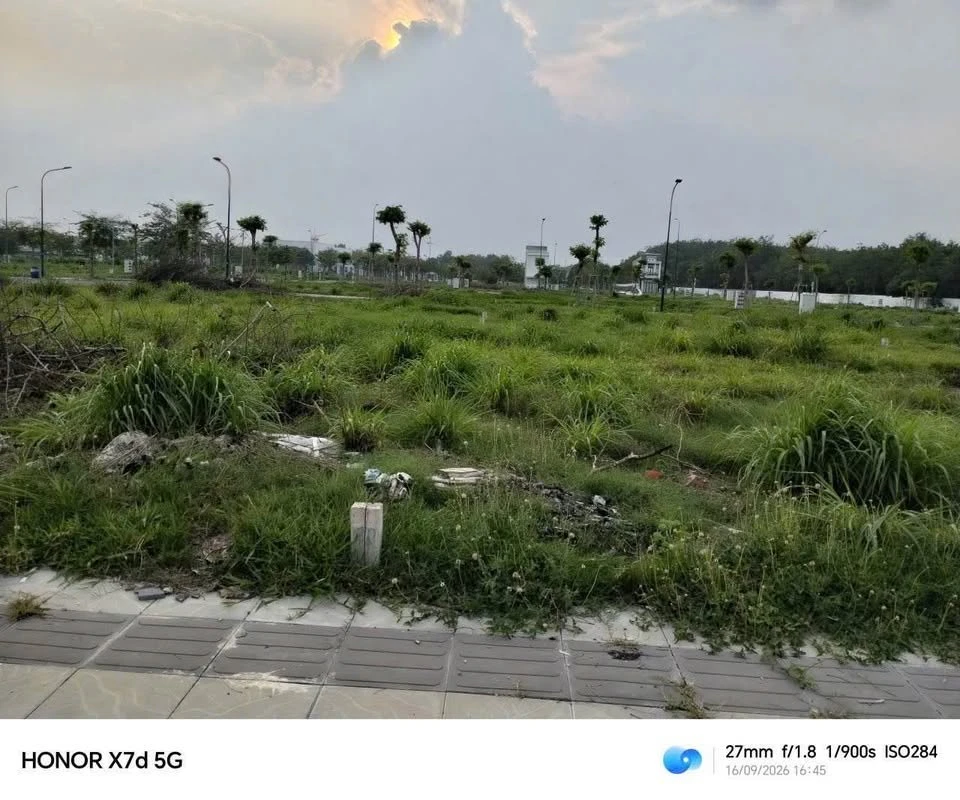 Bán lô đất 5x20m (100m²) thổ cư 60m Phường Hoà Lợi - Ảnh 1