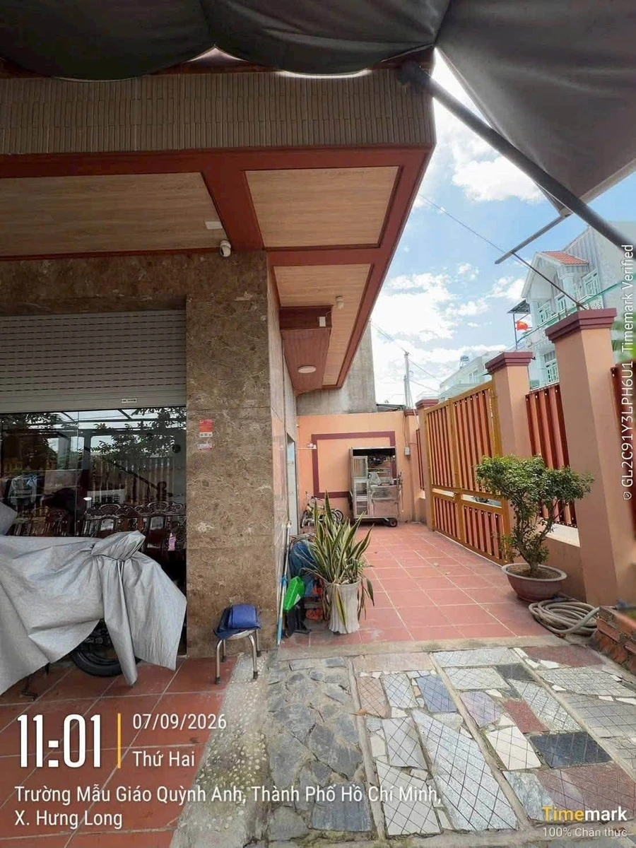 Bán villa sân vườn 189m2 Hưng Long Bình Chánh - Ảnh thu nhỏ 3
