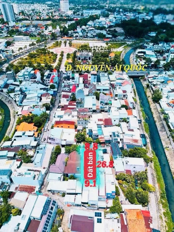 Bán lô đất biệt thự 231m2 trung tâm Biên Hoà, 8 tỷ