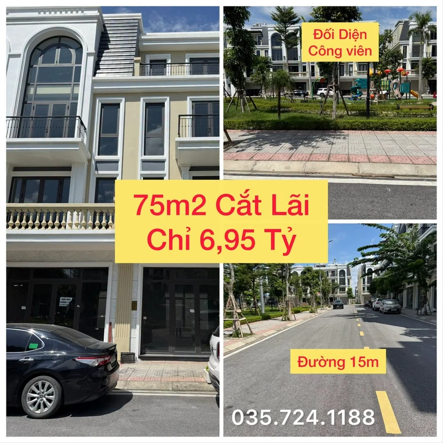 Bán nhà 4 tầng 75m2 tại Golden Point Kiến An Hải Phòng 6.95 tỷ - Ảnh 1