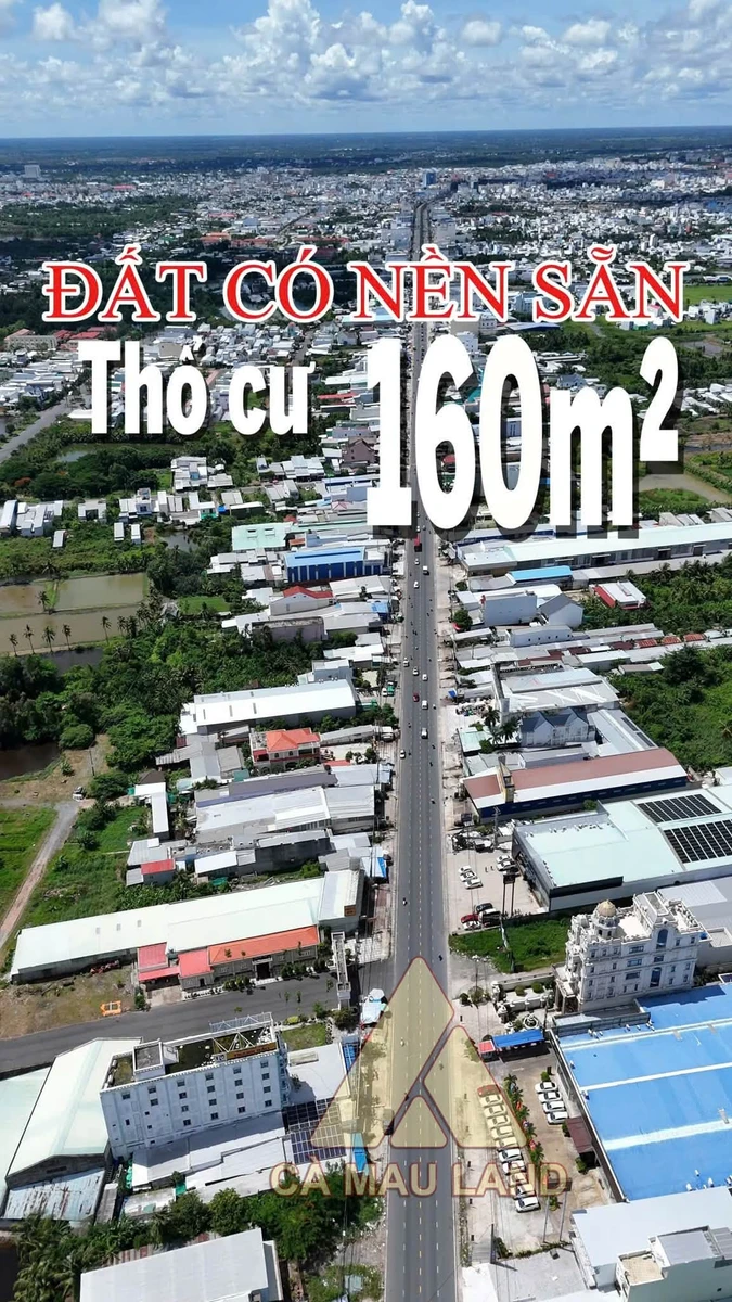 Bán lô đất mặt tiền Quốc lộ 1A 560m² Cà Mau - Ảnh 1