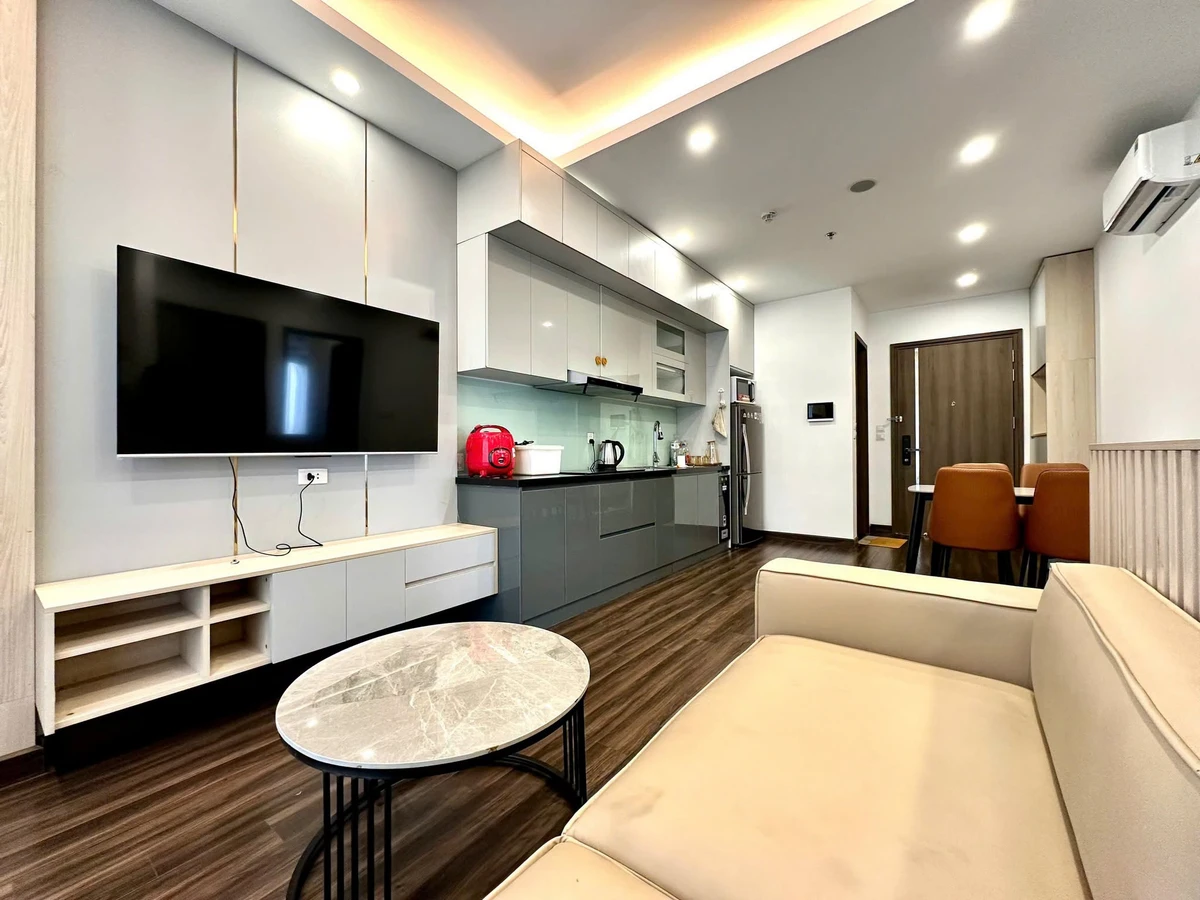 Cho thuê căn hộ 2PN full nội thất 73m2 Hoàng Huy Commerce 10.5 triệu - Ảnh 1