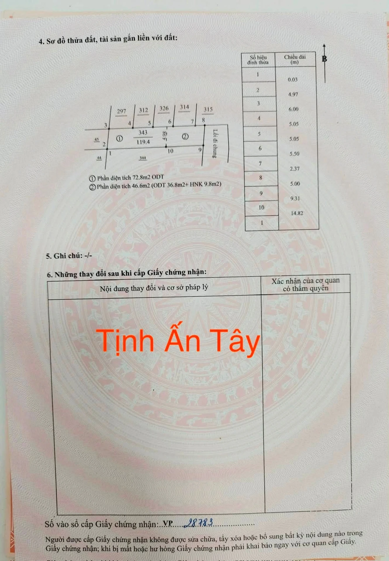 Bán lô đất Tịnh Ấn Tây 120m² gần cầu Thạch Bích - Ảnh 1