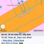 Bán nhà mặt đường Nguyễn Hoàng 92m2 giá 1T490tr sổ riêng - Ảnh thu nhỏ 3
