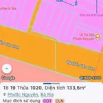 Bán lô đất 133.6m2 Phước Nguyên, Bà Rịa 2.8 tỷ - Ảnh thu nhỏ 3