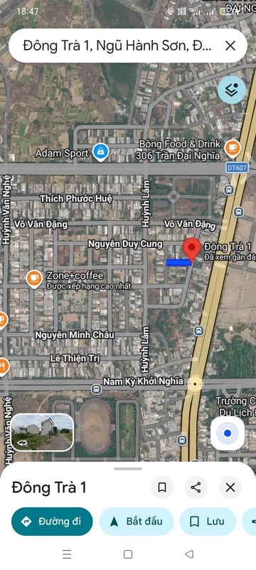 Bán đất Đông Trà 100m² sổ đỏ 4.1 tỷ