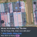 Bán đất TĐC Tân Phú 262m² giá 2 tỷ 3 - Ảnh thu nhỏ 2